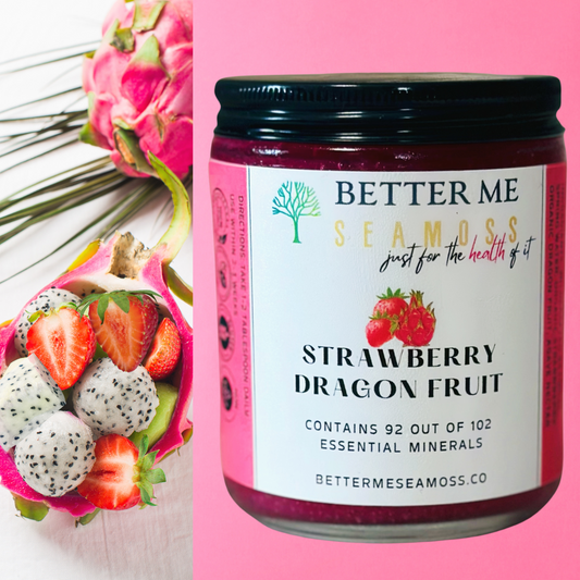 STRAWBERRY DRAGONFRUIT SEAMOSS